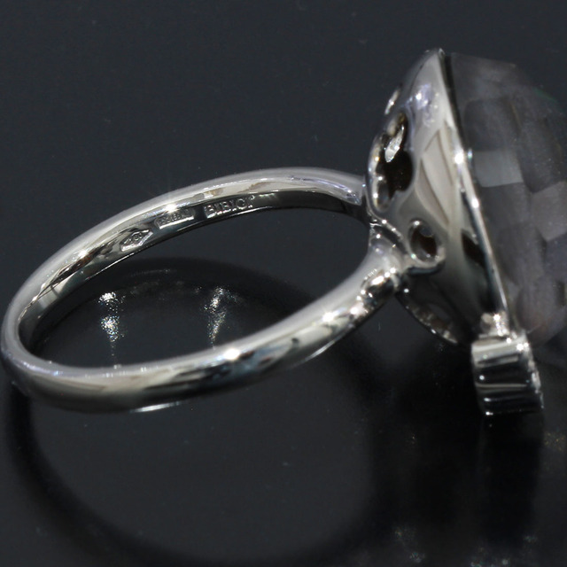 BIBIGI ビービージー色石ダイヤリング指輪 15.5号 K18 D9947の通販 by