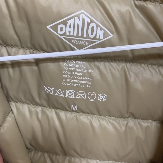 美品　DANTON　ダウン　Mサイズ