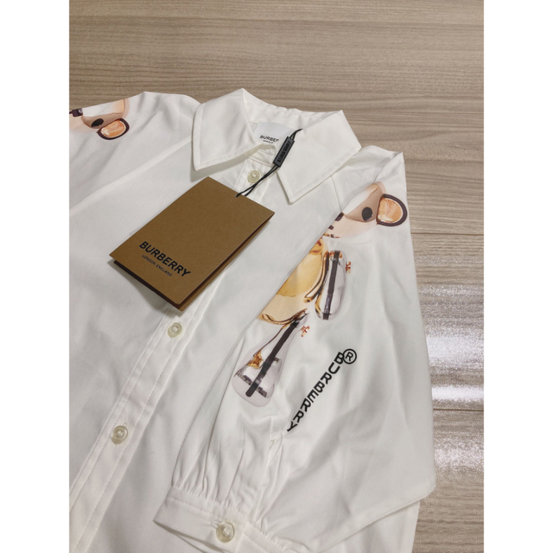 新品タグ付きBurberry♡ベア シャツワンピース