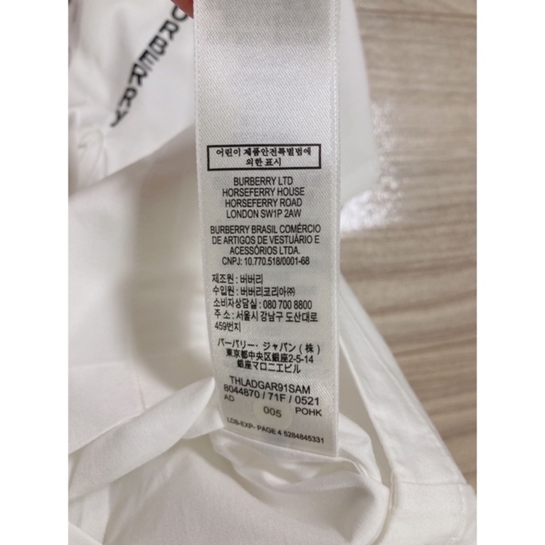 新品タグ付きBurberry♡ベア シャツワンピース