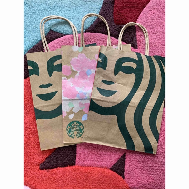 Starbucks(スターバックス)のスターバックス　紙袋セット レディースのバッグ(ショップ袋)の商品写真