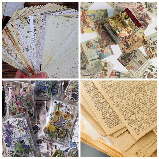 在庫処分】 コラージュ素材 おすそ分け 平袋 collage moveisschoffen