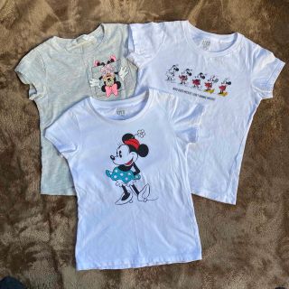 ミニーちゃんTシャツ3枚セット120(Tシャツ/カットソー)