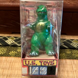 メディコムトイ(MEDICOM TOY)のU.S.TOYS ビル箱シリーズ　ゴジラ　グリーン(特撮)