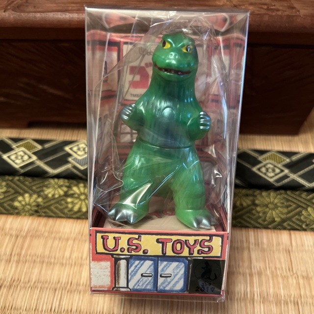 U.S.TOYS ビル箱シリーズ　ゴジラ　グリーン