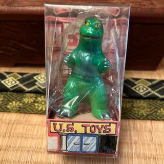 メディコムトイ(MEDICOM TOY)のU.S.TOYS ビル箱シリーズ　ゴジラ　グリーン(特撮)