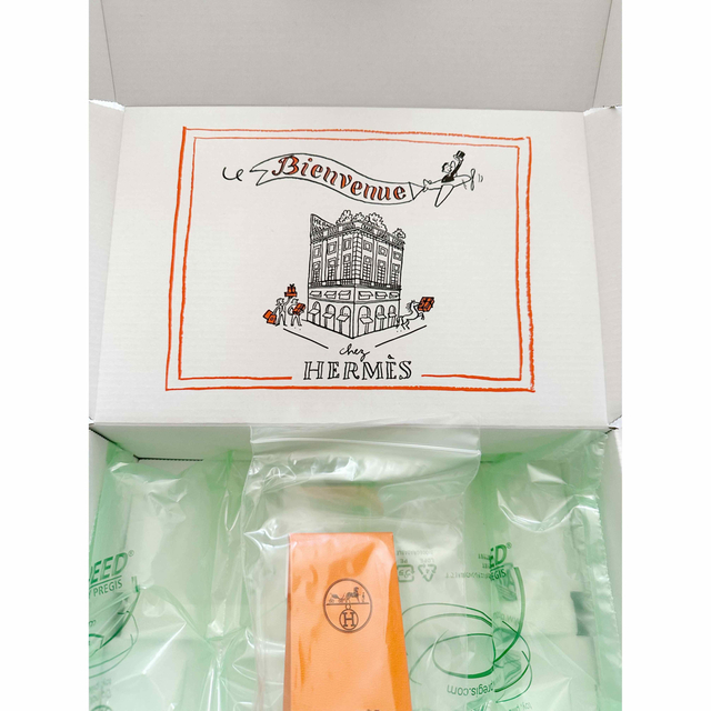 Hermes(エルメス)のHERMES エルメス オードトワレ&オンラインブティック 空箱  レディースのバッグ(ショップ袋)の商品写真