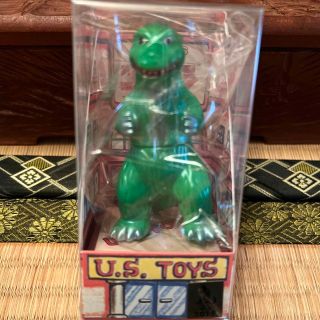 メディコムトイ(MEDICOM TOY)のU.S.TOYS ビル箱シリーズ　ゴジラ　グリーン(特撮)