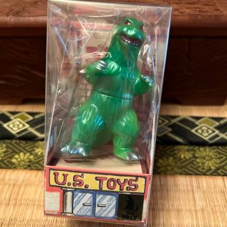 メディコムトイ(MEDICOM TOY)のU.S.TOYS ビル箱シリーズ　ゴジラ　グリーン(特撮)