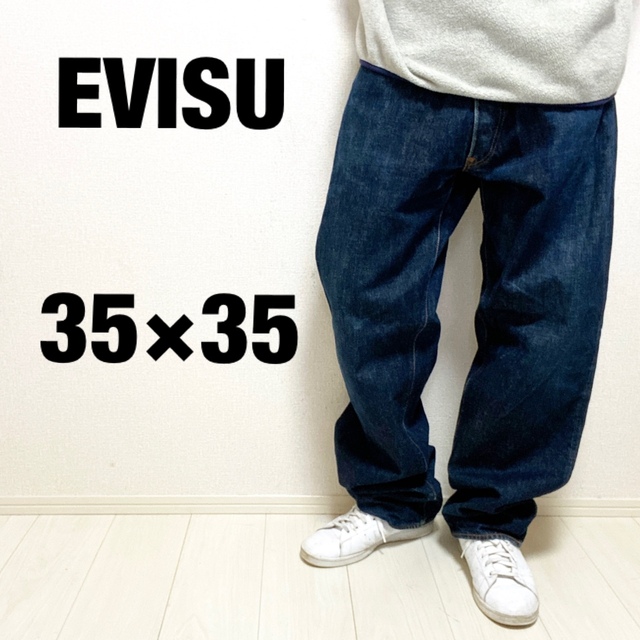 EVISU エヴィス ジーンズ 35x35 XL