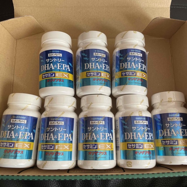 サントリー　DHA&EPA セサミンEX 120粒×8点