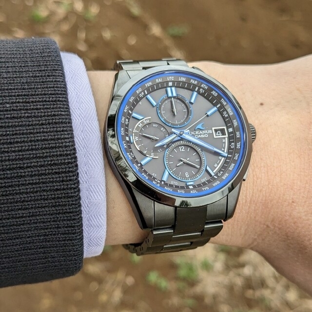 初売り】 CASIO - カシオ オシアナス ソーラー電波時計 OCW-T2600B