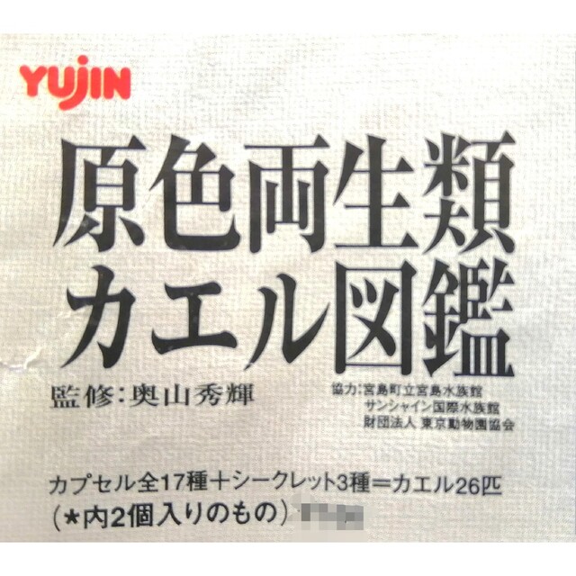 🉐🐸希少モデル【原色両生類カエル図鑑】23個まとめ売り(シークレット入り) | フリマアプリ ラクマ