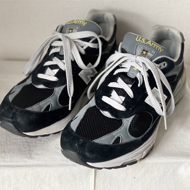 New Balance - 激レア!美品!New Balance W993ARM USA製 26.5 黒x灰の