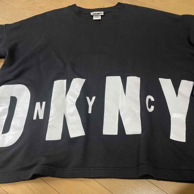 90ビンテージDKNYトレーナーブラックL相当 | hartwellspremium.com