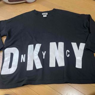 ダナキャランニューヨーク(DKNY)の90ビンテージＤＫＮＹトレーナーブラックＬ相当(スウェット)