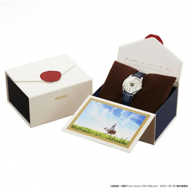 数量限定品】ヴァイオレットエヴァーガーデン SEIKOコラボ 時計