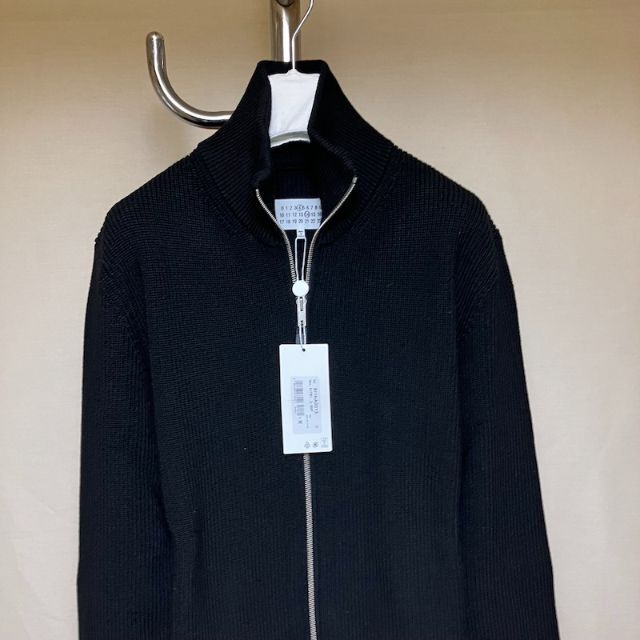 Maison Martin Margiela(マルタンマルジェラ)の新品 M 22aw マルジェラ ドライバーズニット 黒 4168 メンズのトップス(ニット/セーター)の商品写真