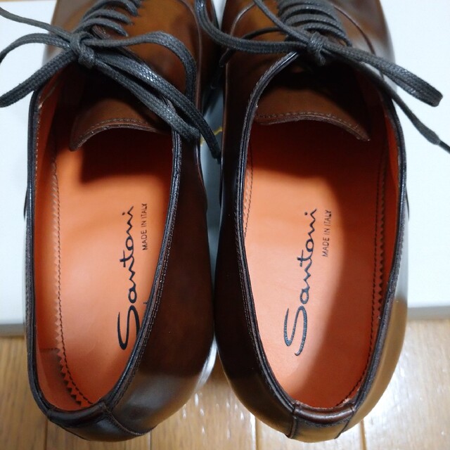 Santoni   Santoni ストレートチップ 5 ブラウン サントーニ キャップ