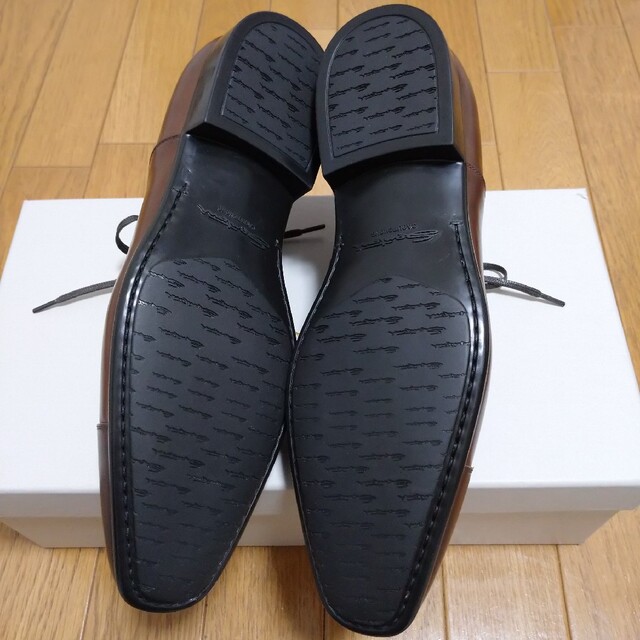 Santoni ストレートチップ 5.5 黒 サントーニ キャップトゥ ブラック