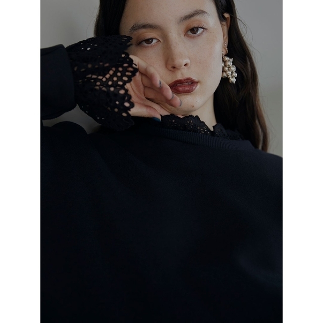 Ameri VINTAGE - AMERI CLASSIC ROUND FORM TOPブラックの通販 by kuro