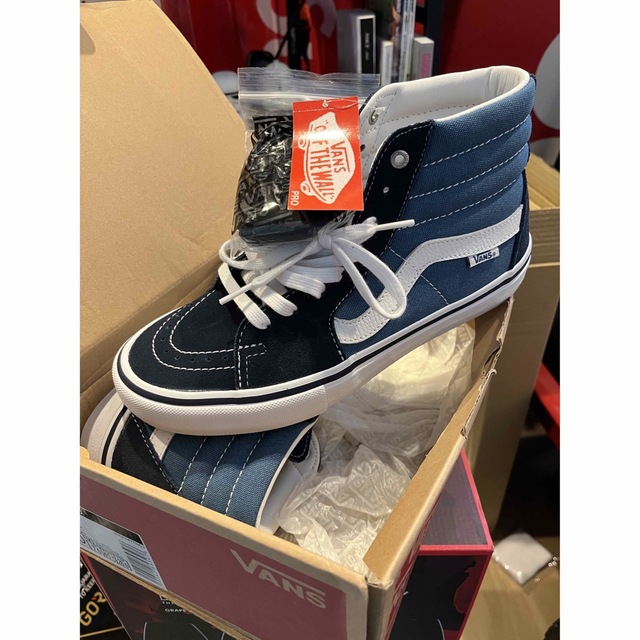 SK8-HI（VANS）(スケートハイ)のVANS Sk8-Hi Pro Navy / Std Navy メンズの靴/シューズ(スニーカー)の商品写真