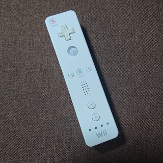 ウィー(Wii)のWiiリモコン コントローラー 任天堂 ニンテンドー純正 シロ ホワイト(家庭用ゲーム機本体)