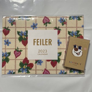 FEILER - フェイラー　2023カレンダー&ラブラリートランプ　セット売り