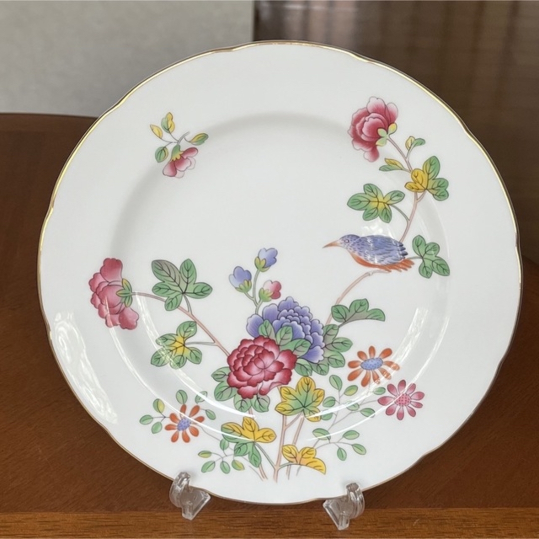 WEDGWOOD(ウェッジウッド)の【黒壺美品】ウェッジウッド★カッコー★デザート皿　2枚 インテリア/住まい/日用品のキッチン/食器(食器)の商品写真