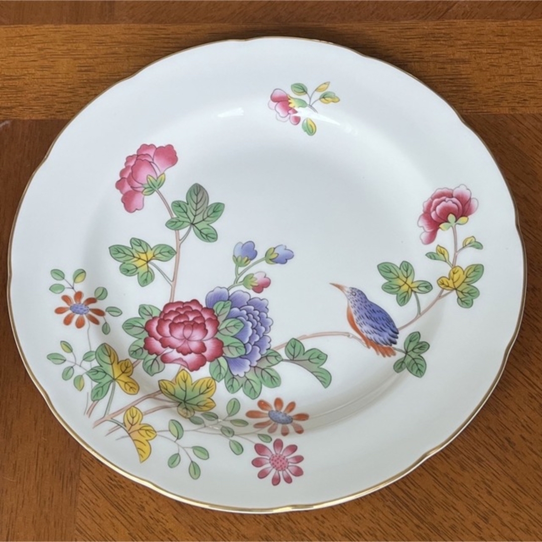 WEDGWOOD(ウェッジウッド)の【黒壺美品】ウェッジウッド★カッコー★デザート皿　2枚 インテリア/住まい/日用品のキッチン/食器(食器)の商品写真