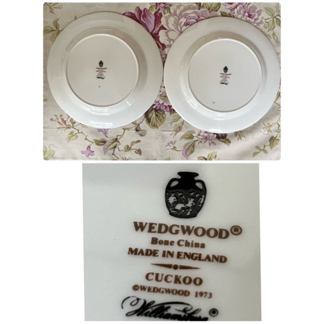 WEDGWOOD - 【黒壺美品】ウェッジウッド☆カッコー☆デザート皿 WEDGWOOD - 【黒壺美品】ウェッジウッド☆カッコー☆デザート皿