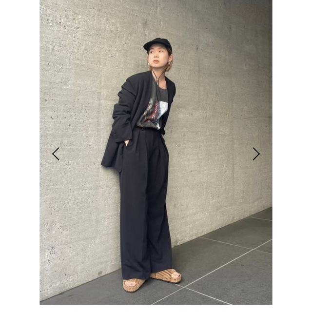 TODAYFUL(トゥデイフル)のトゥデイフル  Doubletuck Twill Trousers レディースのパンツ(カジュアルパンツ)の商品写真