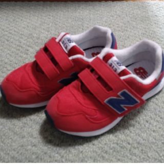 ニューバランス(New Balance)のnew balance PO313 20.5cm RN(RED/NAVY)(スニーカー)