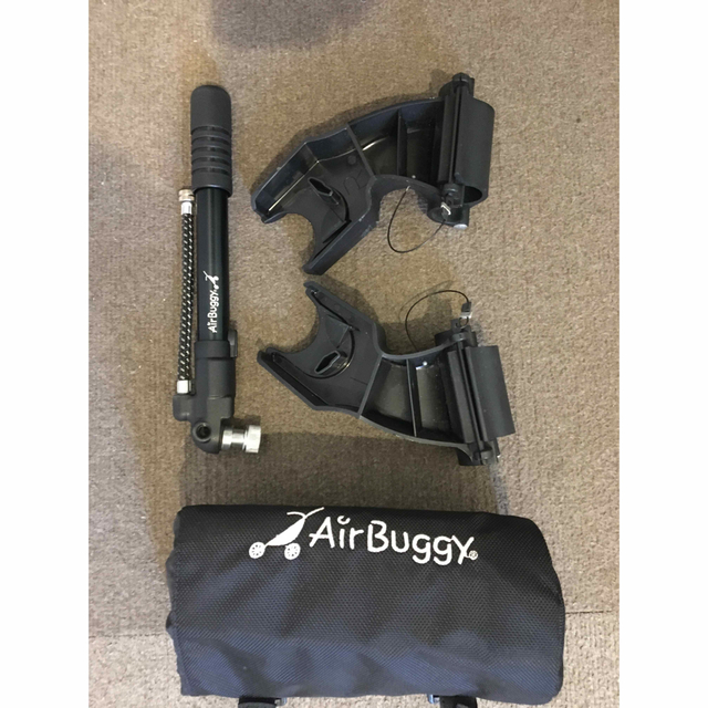 AIRBUGGY(エアバギー)の中古　Maxi-cosi AirBuggy エアバギー　附属品セット販売 キッズ/ベビー/マタニティの外出/移動用品(ベビーカー用アクセサリー)の商品写真