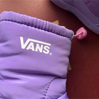 ヴァンズ(VANS)の【さやか様専用】VANS キッズ ブーツ ラベンダー　14cm(ブーツ)