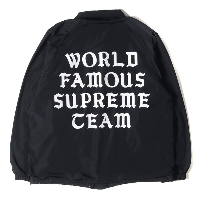 supreme World Famous Coaches Jacket 黒 S