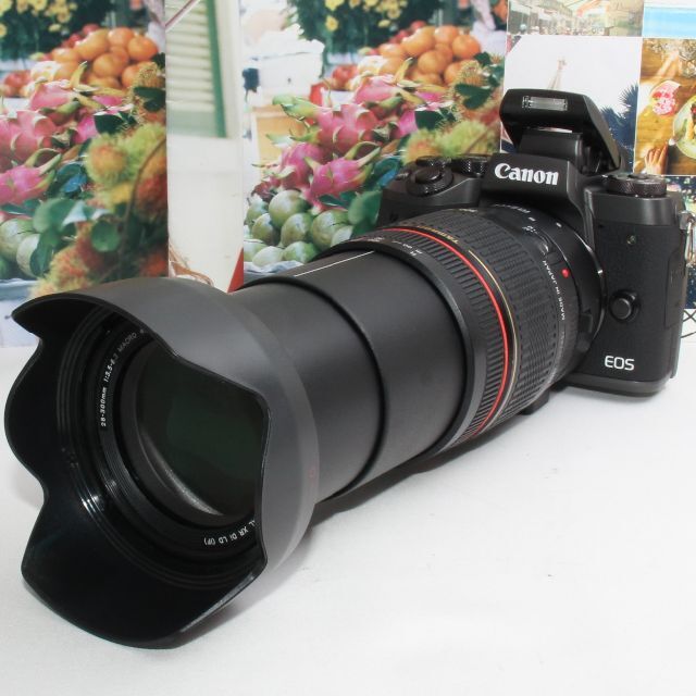 Canon - ❤️近遠対応レンズ&予備バッテリー&カメラバック付❤️Canon EOS M5