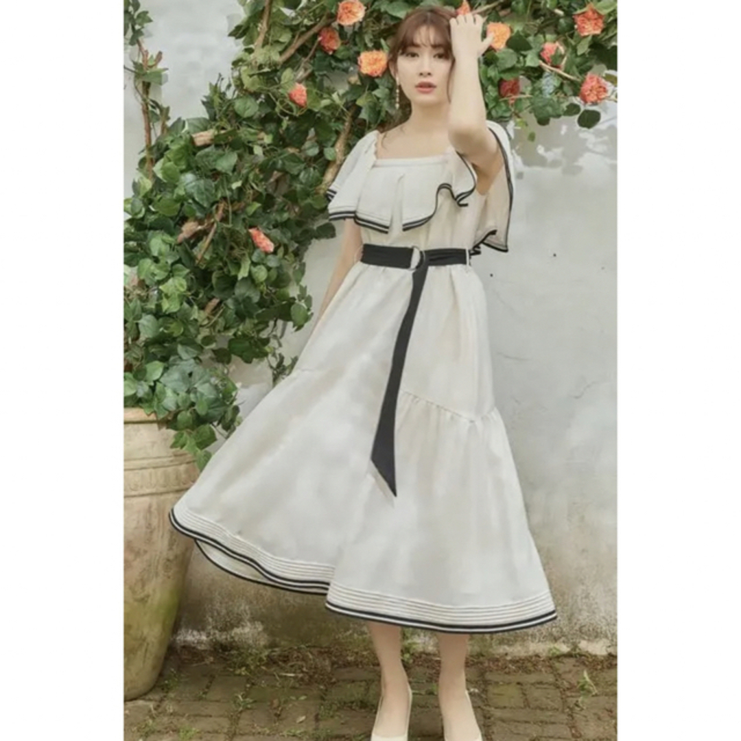 Her lip to(ハーリップトゥ)のSweet Moments Belted Dress レディースのワンピース(ロングワンピース/マキシワンピース)の商品写真