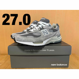 ニューバランス(New Balance)のNew Balance 992 "Gray"(スニーカー)