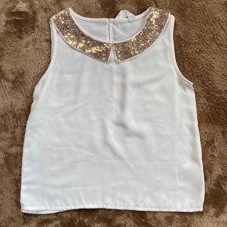 エイチアンドエム(H&M)の【H&M】キッズ　ノースリーブカットソー(Tシャツ/カットソー)