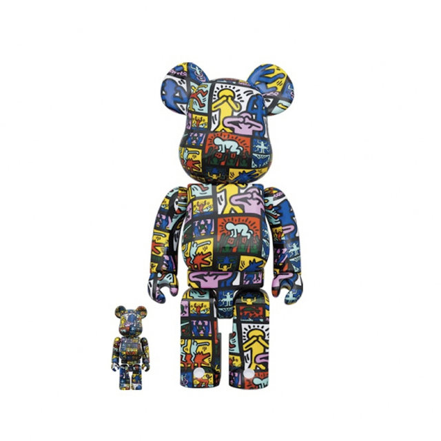 BE@RBRICK KEITH HARING #10 100％ & 400％