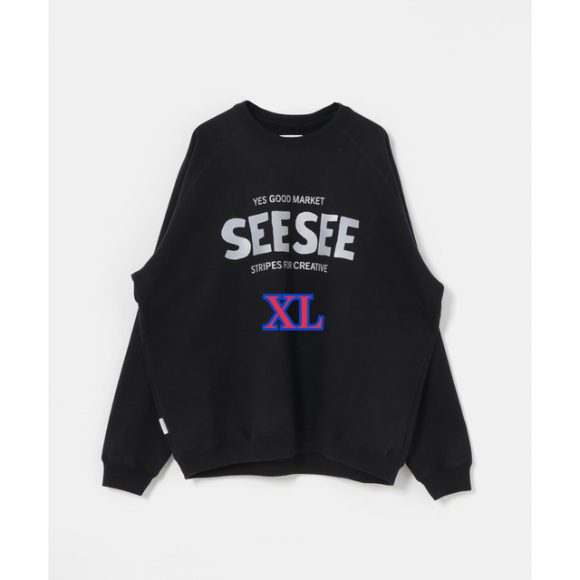 YGM × SEE SEE × S.F.C RAGLAN CREW SWEAT-