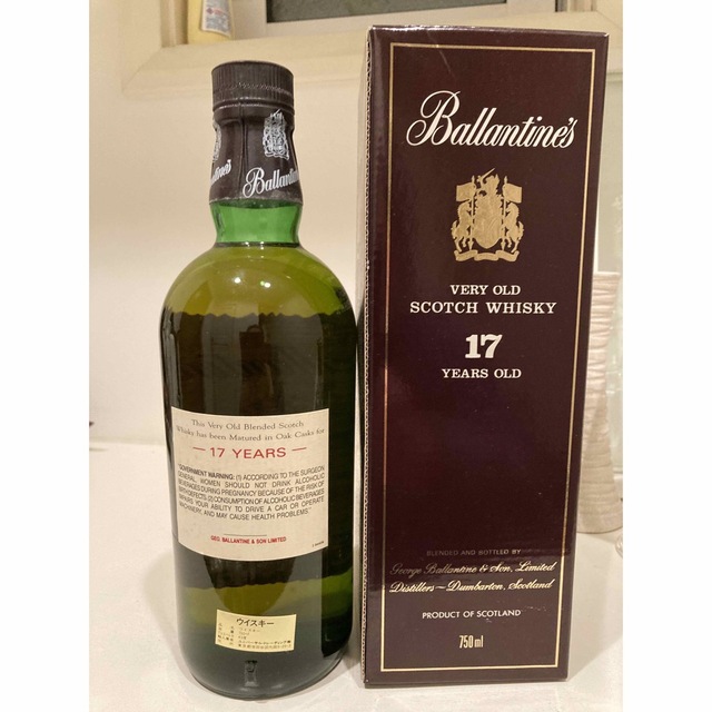 古酒】BALLANTINE'S バランタイン 17年 ウイスキー 当社の 4320円引き
