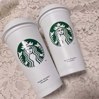 Starbucks Coffee - スタバ リユーザブルカップ473ml 2点セット 