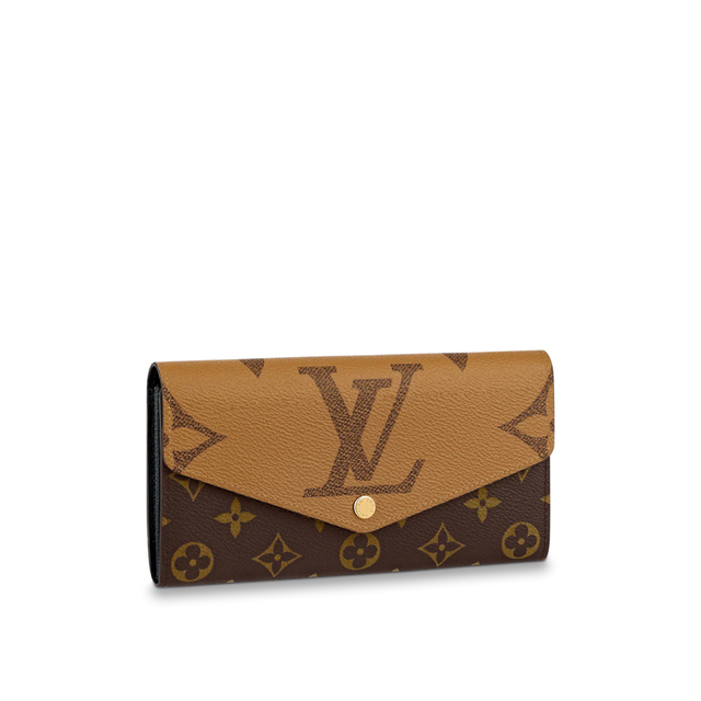 ルイ・ヴィトン LOUIS VUITTON ジッピーウォレット M69353 長財布 モノグラム リバース ジャイアント ブラウン  ベージュ / 081868