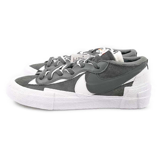 NIKE ナイキ 品番 DD1877-002 NIKE BLAZER LOW / SACAI サカイ ブレザー シューズ グレー系 サイズUS9=27cm 正規品 / 28308