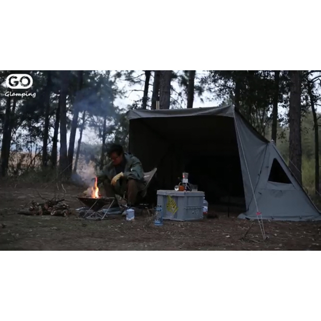 GOGlamping G・G PUP パップテントTC 1人用 モスグリーン