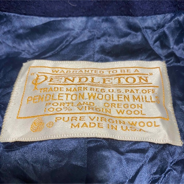 90s  ペンドルトン USA製 ウールコート ロングコートジャケット/アウター