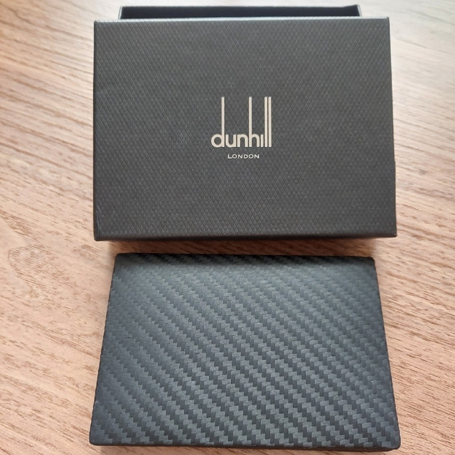 Dunhill メンズ名刺入れ 新品未使用 黒 L2H247A - clmusichall.com