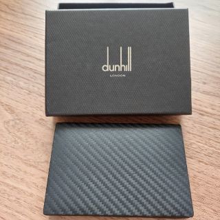 ダンヒル(Dunhill)のDunhill 　メンズ名刺入れ　新品未使用　黒　L2H247A(名刺入れ/定期入れ)